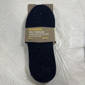 Lacrosse Men's Wool Felt Insole Liner‎ (Adds Warmth & Cushioning, Size 9MM Blue